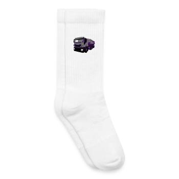 TruckIvecVektor - Kinder Tennissocken - Weiß - Rechts