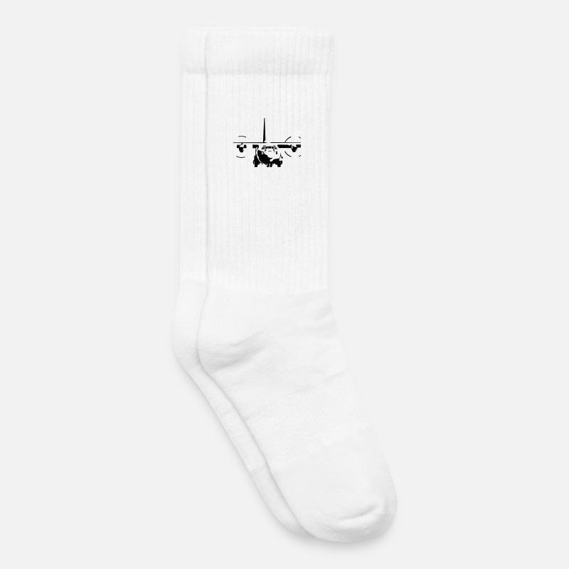 C-130 Hercules - Kinder Tennissocken - Weiß