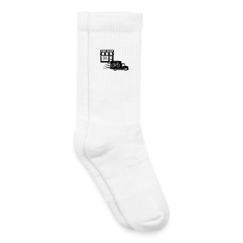 Magasin de vélos avec service de livraison - Chaussettes de tennis bio enfant - blanc - Droite