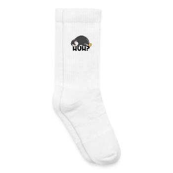 Süß Kalt Vogel Pinguin Spruch Tier Zoo - Kinder Tennissocken - Weiß - Rechts