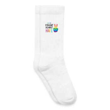 LGBT Pride Month - Direkt gegen Hass - Kinder Tennissocken - Weiß - Rechts