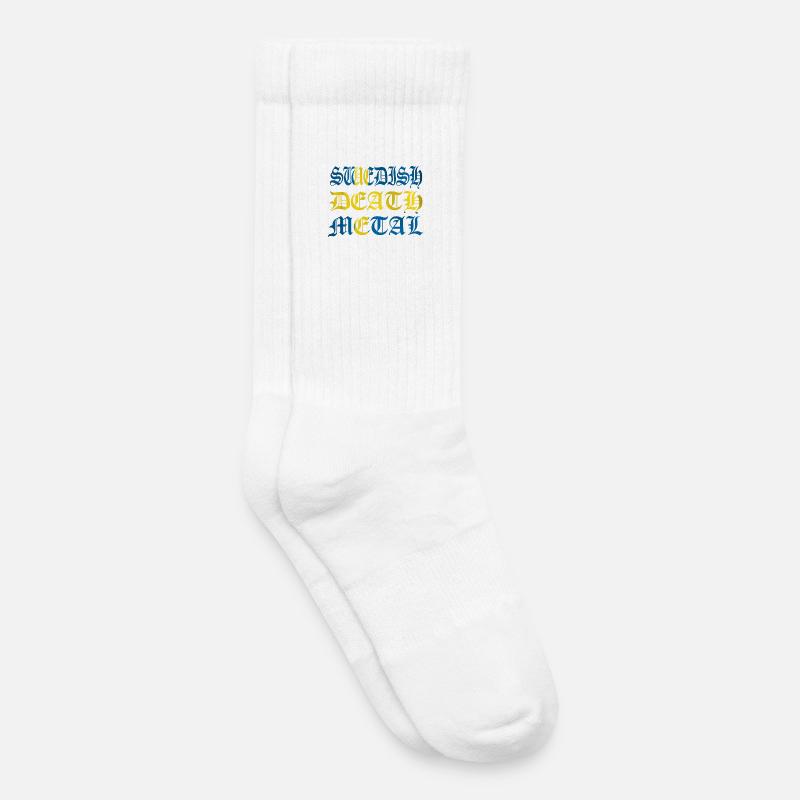 Schwedischer Tod - Kinder Tennissocken - Weiß