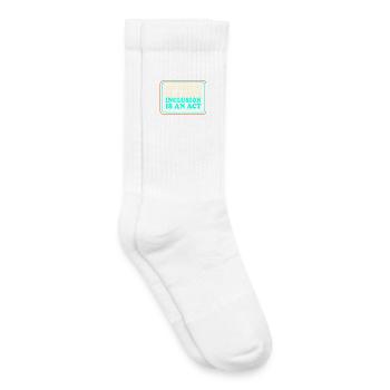Special Needs School Teacher Special Education Pedagogue - Kids Tennis Socks - white - Right
