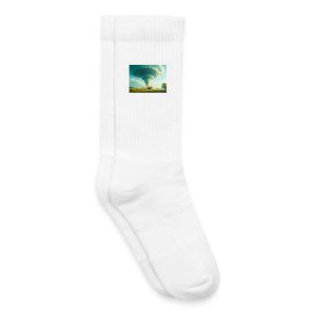 Tornade La tempête qui change tout - Chaussettes de tennis bio enfant - blanc - Droite