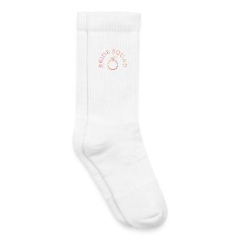 Bride Squad - Bague - Personnalisable - Chaussettes de tennis bio enfant - blanc - Droite