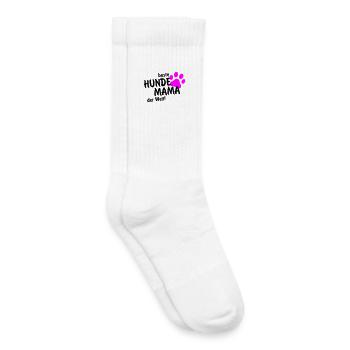 beste Hundemama der Welt - Kinder Tennissocken - Weiß - Rechts