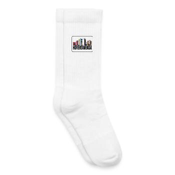 Hoyerswerda Plattenbau - Kinder Tennissocken - Weiß - Rechts