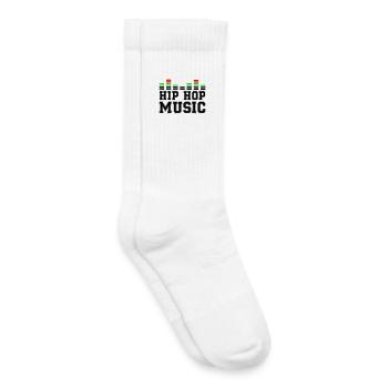 Hip Hop Music - Kids Tennis Socks - white - Right