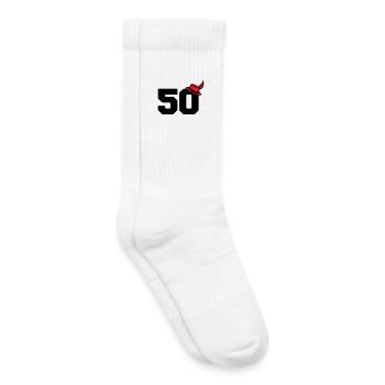 50 - Kinder Tennissocken - Weiß - Rechts