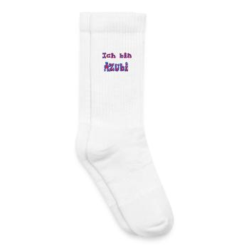 Ich_bin_Azubi - Chaussettes de tennis bio enfant - blanc - Droite