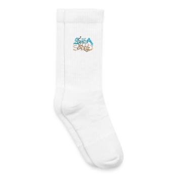 Turtle - Kids Tennis Socks - white - Right