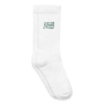 Older than the Internet - Kids Tennis Socks - white - Right