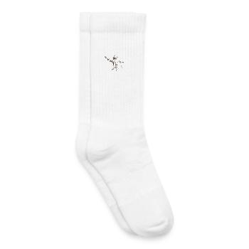 Spread arm silhouette - Kids Tennis Socks - white - Right