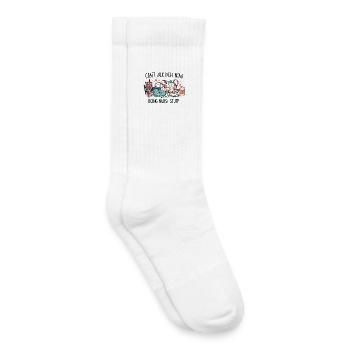 Can't Talk Right Now Nurse Stuff - Kids Tennis Socks - white - Right