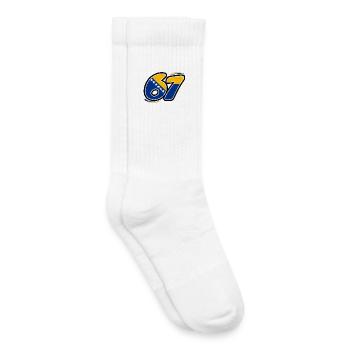 67 Bosnia Edition - Kids Tennis Socks - white - Right