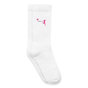 sport - Chaussettes de tennis bio enfant - blanc - Droite