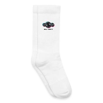 DJ - Kinder Tennissocken - Weiß - Rechts
