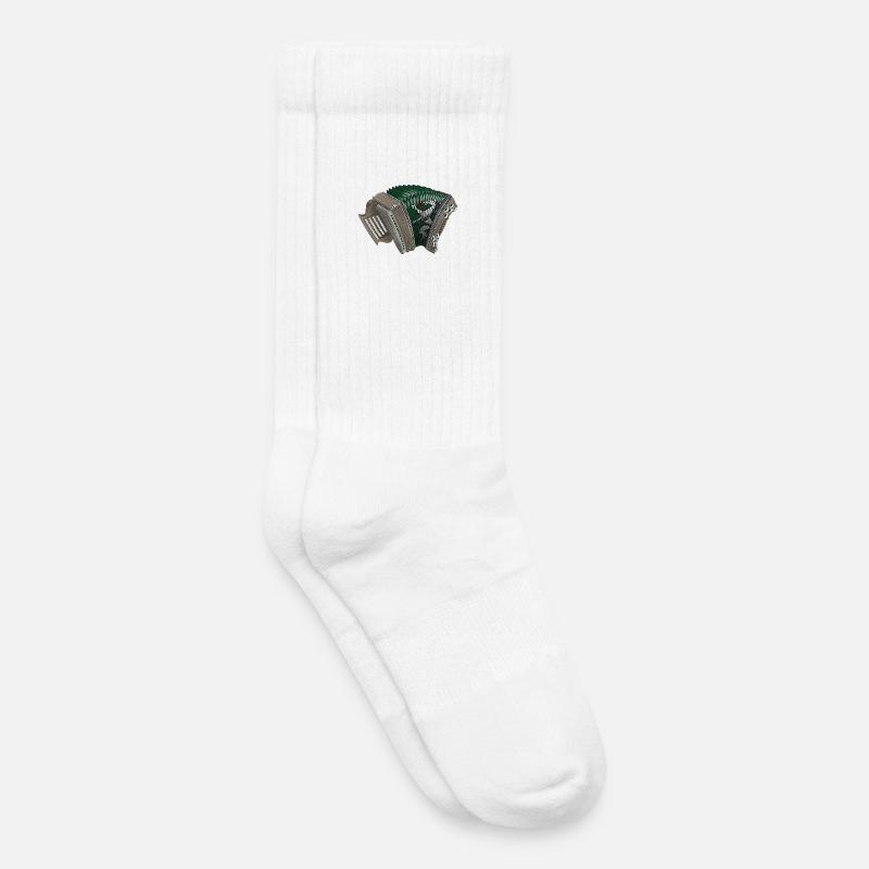 Styrian Harmonica - Styria | Ziach ON! - Kids Tennis Socks - white