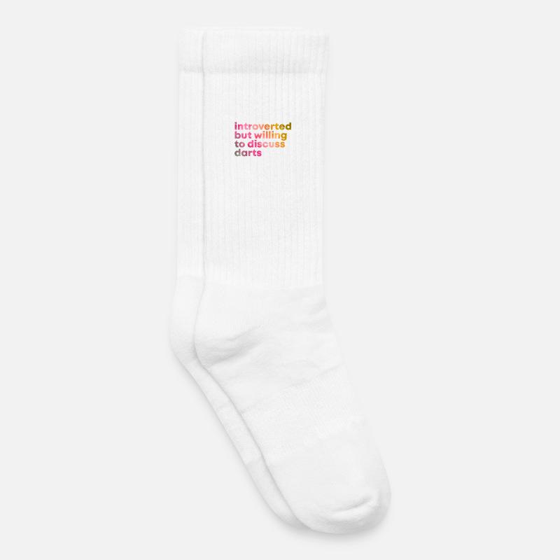 Darts - Kinder Tennissocken - Weiß
