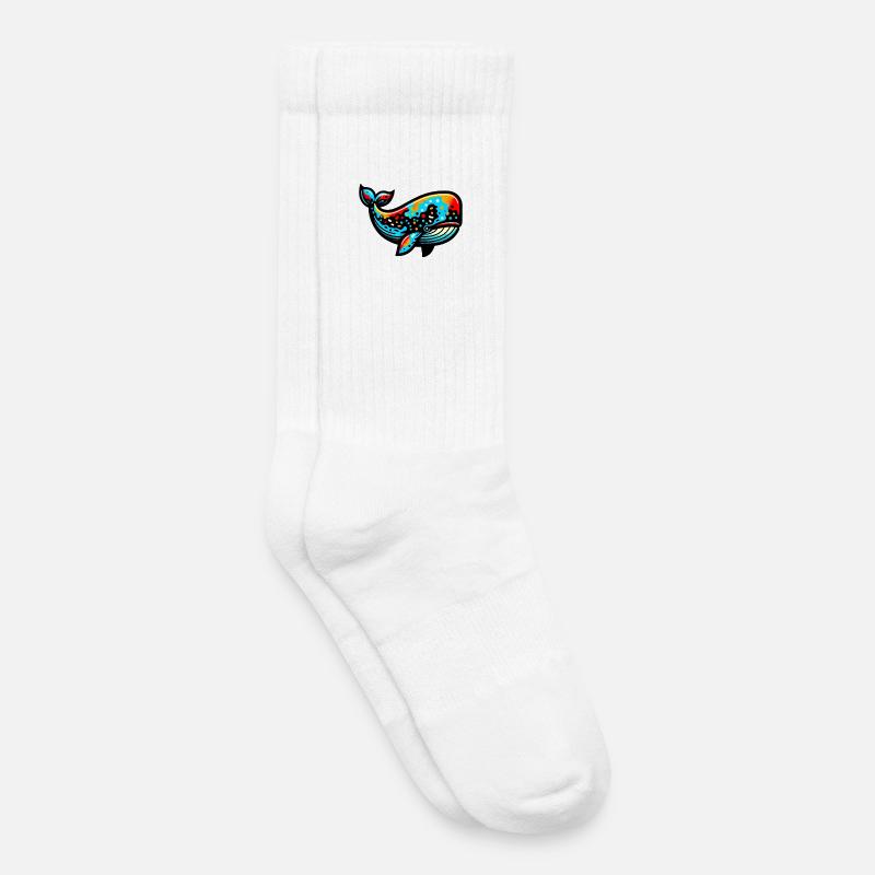 Wal - Kinder Tennissocken - Weiß