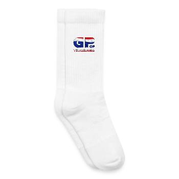 thailand_gp - Kinder Tennissocken - Weiß - Rechts