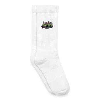 Frankfurt Graffiti Skyline Street-Art Ghetto Style - Kids Tennis Socks - white - Right