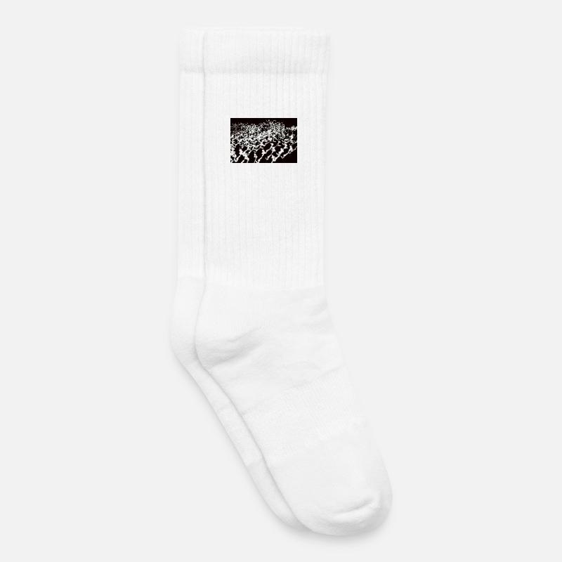 Lichtspiele 6 - Kinder Tennissocken - Weiß