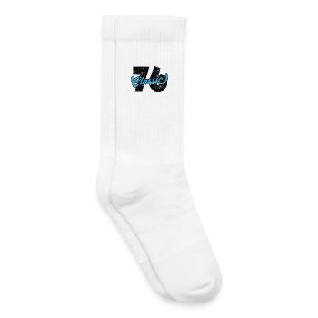 1976 50th Birthday - Kids Tennis Socks - white - Right