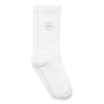 Amira originale - Chaussettes de tennis bio enfant - blanc - Droite