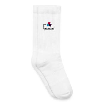 Compersion Club - Polyamorie  - Kinder Tennissocken - Weiß - Rechts