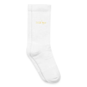 London - Chaussettes de tennis bio enfant - blanc - Droite