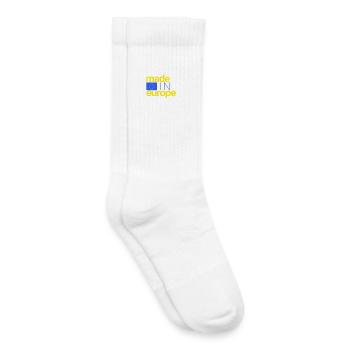 Made in Europe - Special edition - Kids Tennis Socks - white - Right
