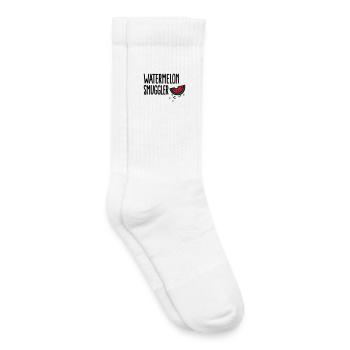 Watermelon smuggler - Kids Tennis Socks - white - Right