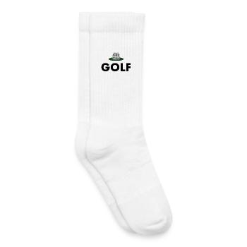 Golfeurs - Chaussettes de tennis bio enfant - blanc - Droite