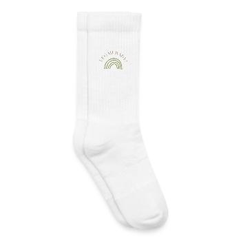 VEGAN BABY! - Kinder Tennissocken - Weiß - Rechts
