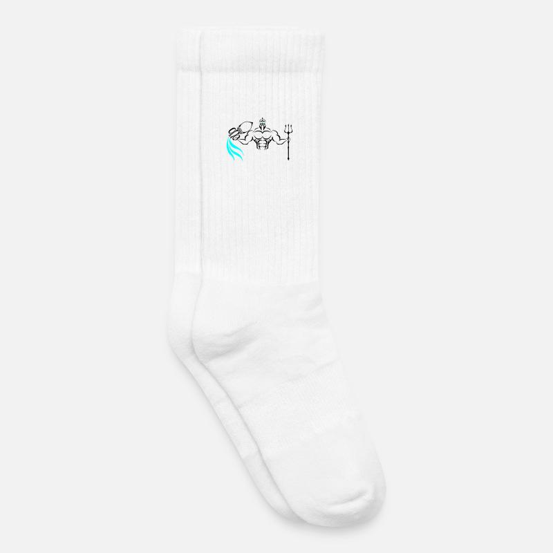 Alpha Aquarius Deluxe - Kinder Tennissocken - Weiß