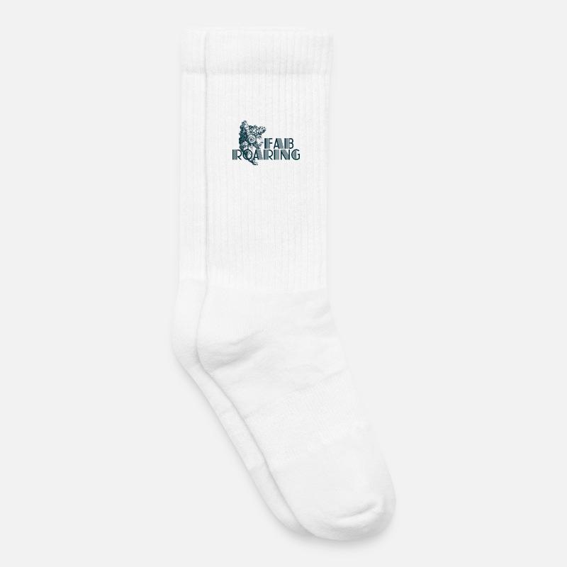 FAB_ROARING - Kinder Tennissocken - Weiß