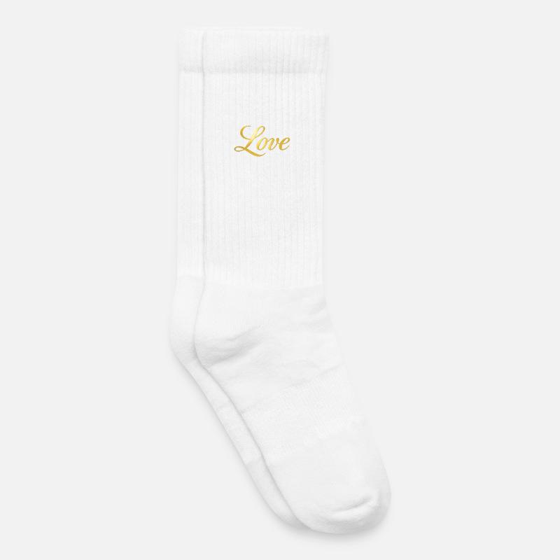 NEU – Love & Light: Eine zeitlose Kollektion! - Kinder Tennissocken - Weiß