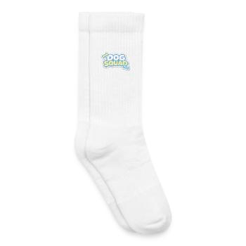 Dog Squad Pastel Paws - Kids Tennis Socks - white - Right