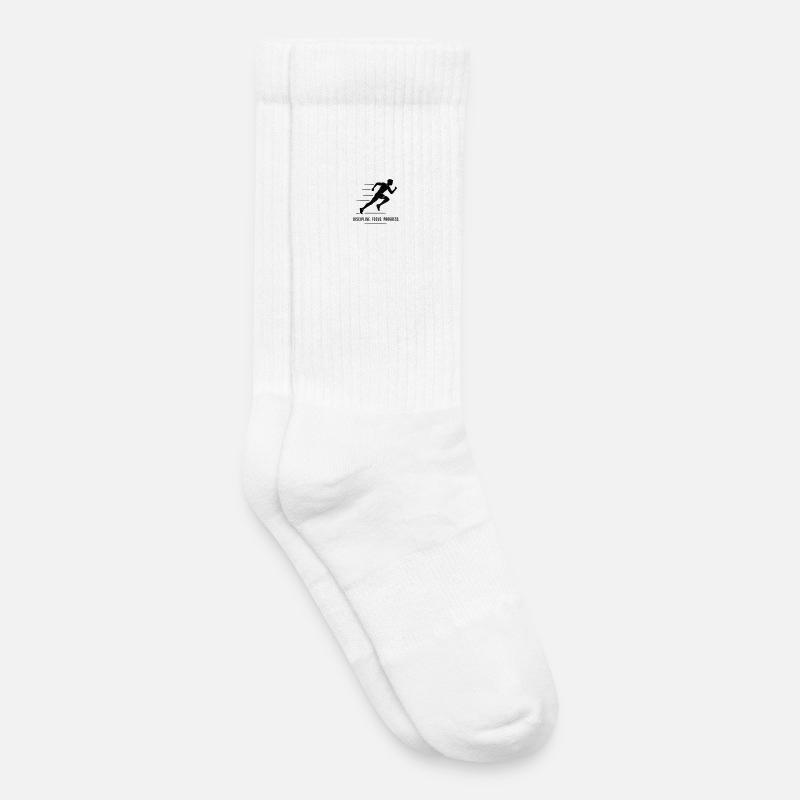 Discipline Focus Progress Runner - Kids Tennis Socks - white