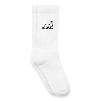 Otter - Kinder Tennissocken - Weiß - Rechts