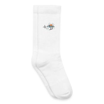 Trail Running - Kids Tennis Socks - white - Right