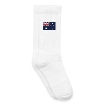 Show off your colors - Australia - Kids Tennis Socks - white - Right
