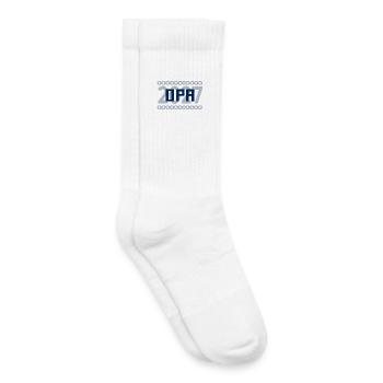 Annonce de Bébé, Grand-père 2027 - Chaussettes de tennis bio enfant - blanc - Droite