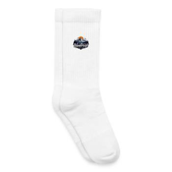 Wanderlust - Kids Tennis Socks - white - Right