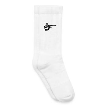 Biathlon - Kids Tennis Socks - white - Right