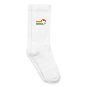 Chicken chickens - Kids Tennis Socks - white - Right