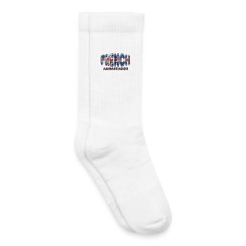 Englischer Botschafter - Kinder Tennissocken - Weiß - Rechts