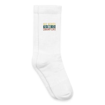 Deutschland Meister 2026 - Kinder Tennissocken - Weiß - Rechts
