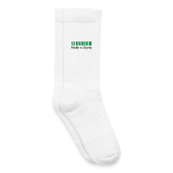 Made in Styria, Steiermark, Steirer - Kinder Tennissocken - Weiß - Rechts